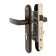 Cut Lockland RD009, with a handle, brown color
