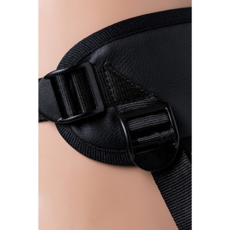 Strapon on the fastening of LoveToy, realistic 17 cm, bodily color-4