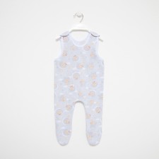 Long baby sliders, gray/bears, height 74 cm