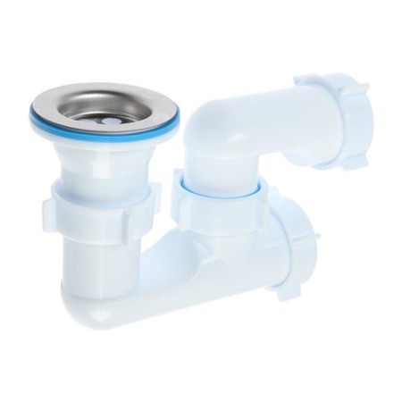 Siphon for the shower pallet "Ani Plast" E210, 1 1/2 "x 40 mm, adjustable