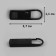 Poller for lightning, metal, 3.7 × 1.1 cm, 5 pcs, black color