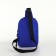 Textura lightning bag, external pocket, blue color