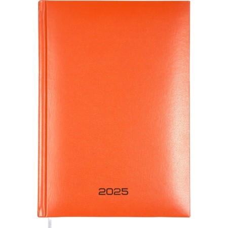 Dated diary 2024, A5, 176 sheets, Attomex.even, Bumvinyl cover, Lasse, Blok 70 g/m2, Orange