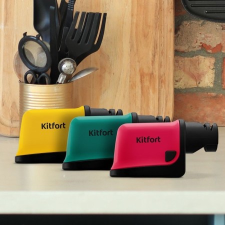 Electric engine for knives KitFort KT-4099-1, 3.8 W, 80 rpm, raspberry-6