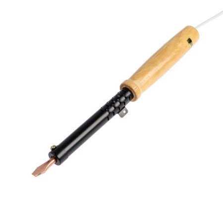 Tundra soldering iron, EPSN, wooden handle, wedge -shaped sting d = 6.2 mm, 100 watts, 220 B-4