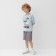 Strip T-shirt KAFTAN DUCK R.30 (98-104 cm), blue/white