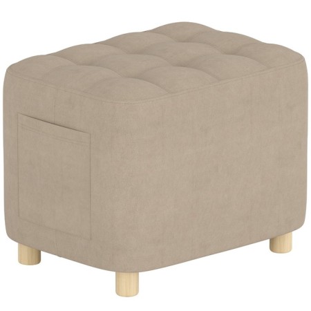 Bangage "Vicki", 530 × 400 × 460 mm, velor, beige color-1