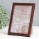 Photo frame pine С14 01/6 wenge 13x18 cm (plastic screen)