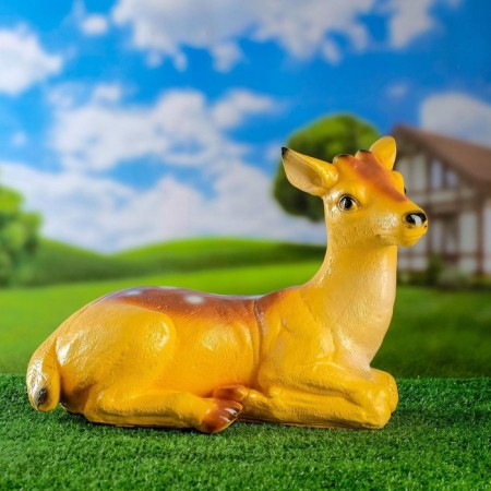 Figure for the site "Kosul" from gypsum good souvenirs, 27 cm, medium, brown