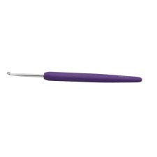 Aluminum knitting hook with an ergonomic handle WAVES KNITPRO 3.00 mm 30905