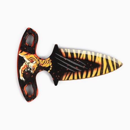 A set of weapons "fiery" shuriken, hunting knife, tech knife, navah knife-4