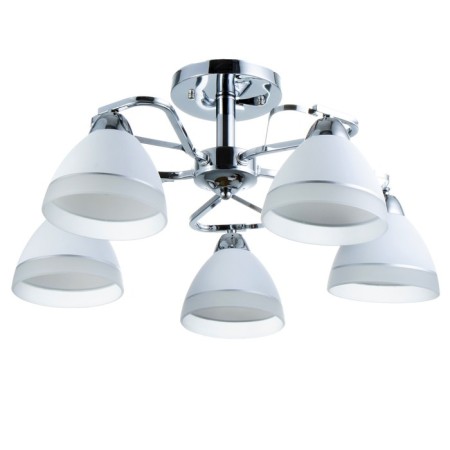 Caus "Fleur" 5he27 40W chrome 57x57x25 cm Bayerlux