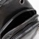 Sling bag, artificial leather, black color
