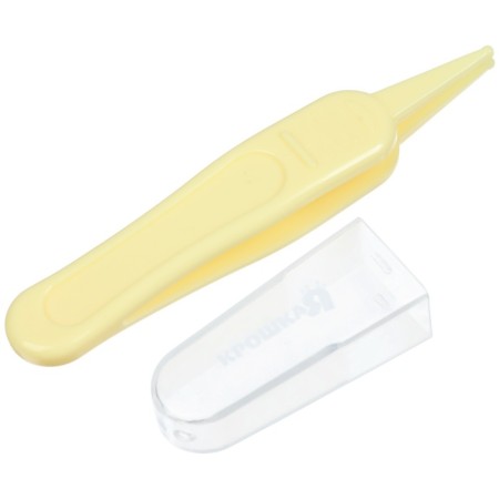 Child care set (aspirator, brush, tweezers), yellow color-11