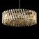 Suspendor Lamp Citilux "Ingvar" CL334293, 77x77x45 cm, 10x60W, E14, brown color