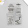 Stamp for creativity Silicon "Tails with flowers" 16x11 cm
