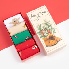 A set of New Year's women's socks KAFTAN 