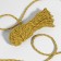 Cord twisted, d = 5 mm, 9 ± 1 m, gold color