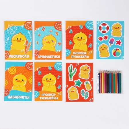 Set with a soft toy "ducklings", 8 items-6