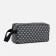Cosmetic bag with lightning, black color