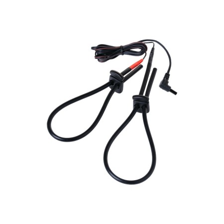 Lasso for the penis Mystim Rodeo Robin, electrical stimulation, silicone, black, 42 ​​cm-2