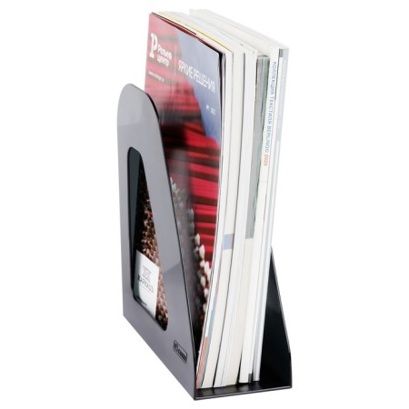 Paper tray Vertical Istanm Favorite, tinted black, 90mm width-4