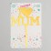 Topper "I love mom", color gold