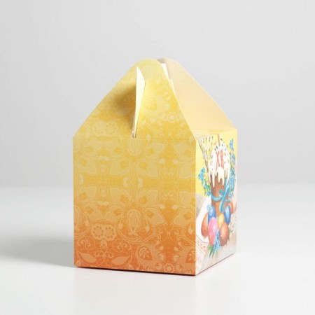Confectionery box, packaging, “Christ is risen”, 14 x 14 x 14 cm 2678933-1
