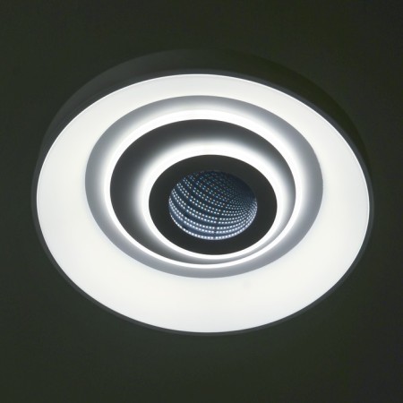 Causteen from the remote control 1905/1 LED 92W Dimmer white 47x47x10 cm Bayerlux-4