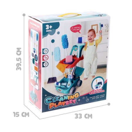 Game module on the wheels "Clean", 12 items-3