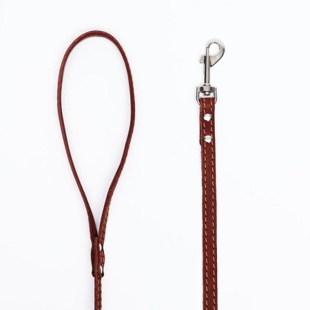 Leather leather single -layer, driven, 1.47 m x 1.2 cm, brown-2