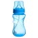 A bottle for feeding, a wide throat, from 6 months, 300 ml., Blue color