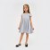 Dress elegant children's KAFTAN, p. 32 (110-116 cm), silver