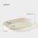 Ceramic oval “Shebbie” dish, 600 ml, 31 × 22 cm, h = 3 cm