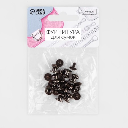 Holster screw = 7.9/8.5 × 8.5 mm, 10 pcs, nickel color-2