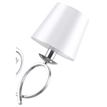 Wall lamp Zafira 1xe14 40W, size 23.5x15.5x34 cm, chromium color-1