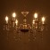 Chandelier 2461/6 E14 40W gold 62x62x32 cm Bayerlux