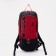 Tourist backpack with extension, 7 liters, external pocket, black/red color
