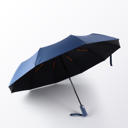 Autonomine automatic umbrella, 3 additions, 10 spokes, r = 51 cm, blue color-2