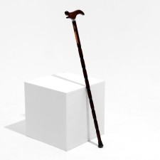 Souvenir cane 90cm, dragon hilt, dark