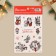 Paper stickers "Fairytale New Year", 11 x 18.5 cm, New Year