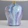 Simona desktop E27 40W blue-lazuchery 25x25x36 cm Risalux