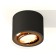 Turning lamp Ambrella Light, XS7511004, MR16 GU5.3 LED 10 W, Black Sand, Gold Gold.