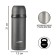 Thermos for tea and drinks Ameta "Kaleidoscope" 330 ml, 6 hours, with a valve