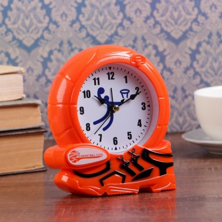 Clock - HELP BAST BASTBOL, discrete move, di -8 cm dial, 14 x 12 cm, aa