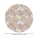 Tables on the table “Flower congratulations”, round, oxford, elastic band, size 140x140 cm, diameter 105-120 cm