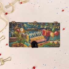 Wooden envelope 