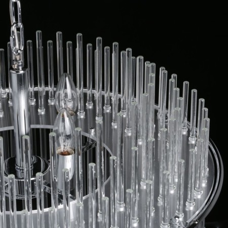 Aladard chandelier, size 60x104x60 cm, 480W 8xe14 IP 20-10