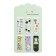 A set of magnetic bookmark for books Calligrata 6 pieces, "cats", mix
