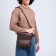 Male bag, brown color